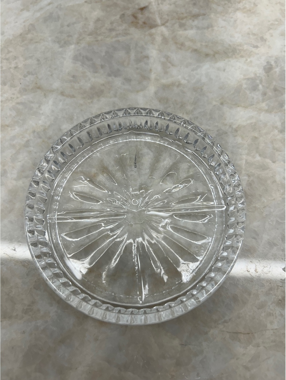 Princess House Fantasia Crystal Coaster